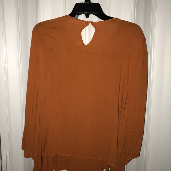 Orange Charlotte Russe Long Sleeve -Fits like an L - Picture 3 of 4